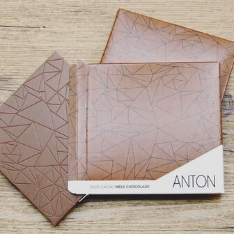 Chocolatier Anton Chocoladetablet melk (100g)