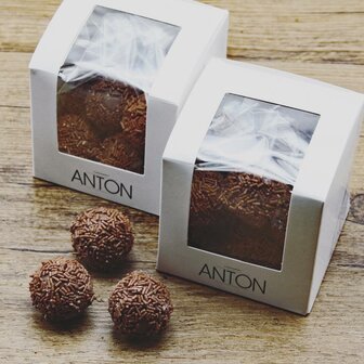 Chocolatier Anton Kogeltruffels vanille (12 stuks)