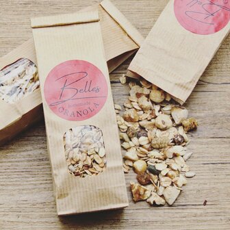 Belles granola Zaden, noten &amp; fruit (100g)